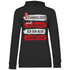 Ich bin rein Alkoholisch - Damen Hoodie Black