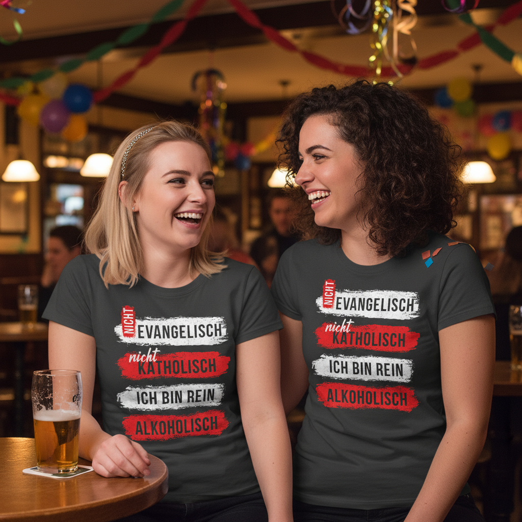 Ich bin rein Alkoholisch - Damenshirt
