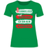 Ich bin rein Alkoholisch - Damenshirt Kelly Green