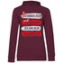 Ich bin rein Alkoholisch - Damen Hoodie Wine