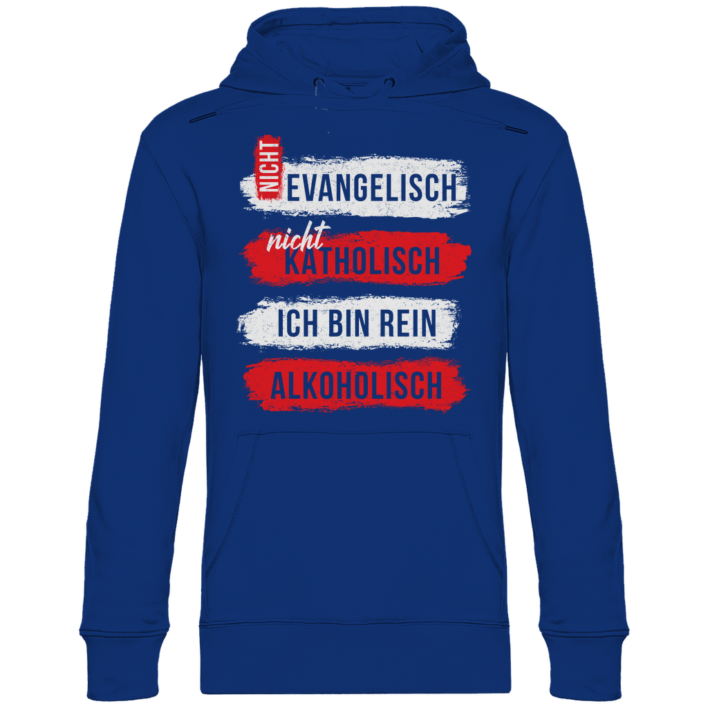 Ich bin rein Alkoholisch - Unisex Hoodie Royal