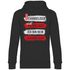 Ich bin rein Alkoholisch - Unisex Hoodie Black