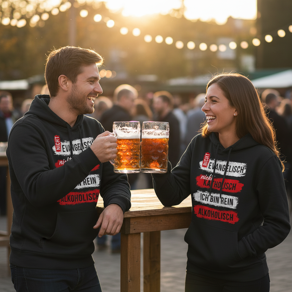 Ich bin rein Alkoholisch - Unisex Hoodie