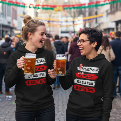 Ich bin rein Alkoholisch - Damen Hoodie