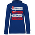 Ich bin rein Alkoholisch - Damen Hoodie Royal