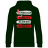 Ich bin rein Alkoholisch - Unisex Hoodie Forest Green