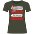 Ich bin rein Alkoholisch - Damenshirt Urban Khaki