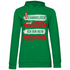 Ich bin rein Alkoholisch - Damen Hoodie Kelly Green