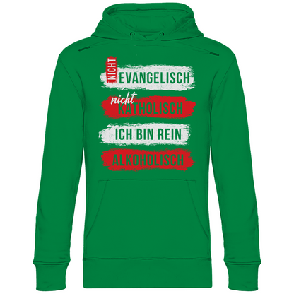 Ich bin rein Alkoholisch - Unisex Hoodie Kelly Green