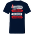 Ich bin rein Alkoholisch - Herren V-Neck Shirt Navy