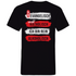 Ich bin rein Alkoholisch - Herren V-Neck Shirt Black