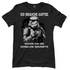 Ich brauche Kaffee - Stormtrooper - Damenshirt Black
