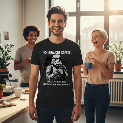 Ich brauche Kaffee - Stormtrooper - Herren Shirt