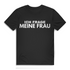 Ich frage meine Frau - Herren Premium Bio T-Shirt Black