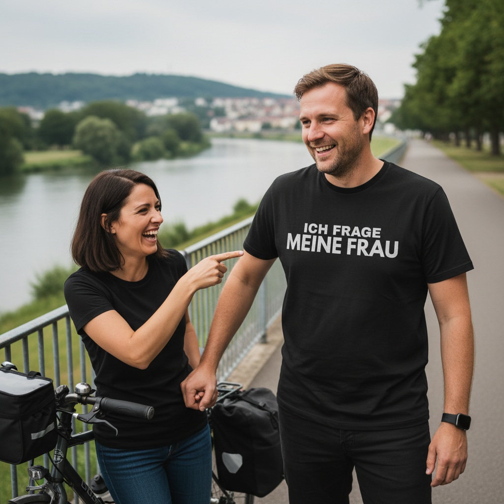 Ich frage meine Frau - Herren T-Shirt