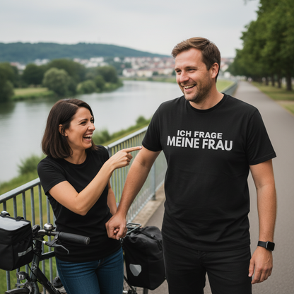 Ich frage meine Frau - Herren T-Shirt