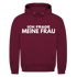 Ich frage meine Frau - Herren Hoodie Burgundy