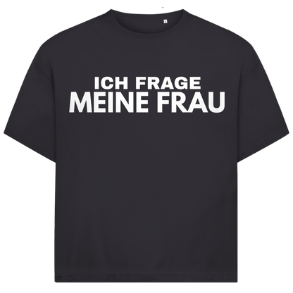 Ich frage meine Frau - Jack and Jones Oversize T-Shirt Asphalt