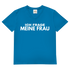 Ich frage meine Frau - Herren V-Neck T-Shirt Azure Blue