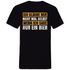 Ich glaube mir nicht mal selbst - Herren V-Neck Shirt Black