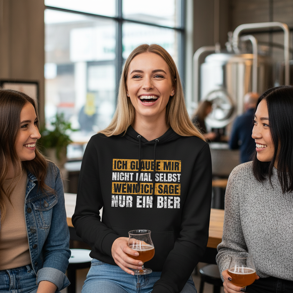 Ich glaube mir nicht mal selbst - Damen Hoodie