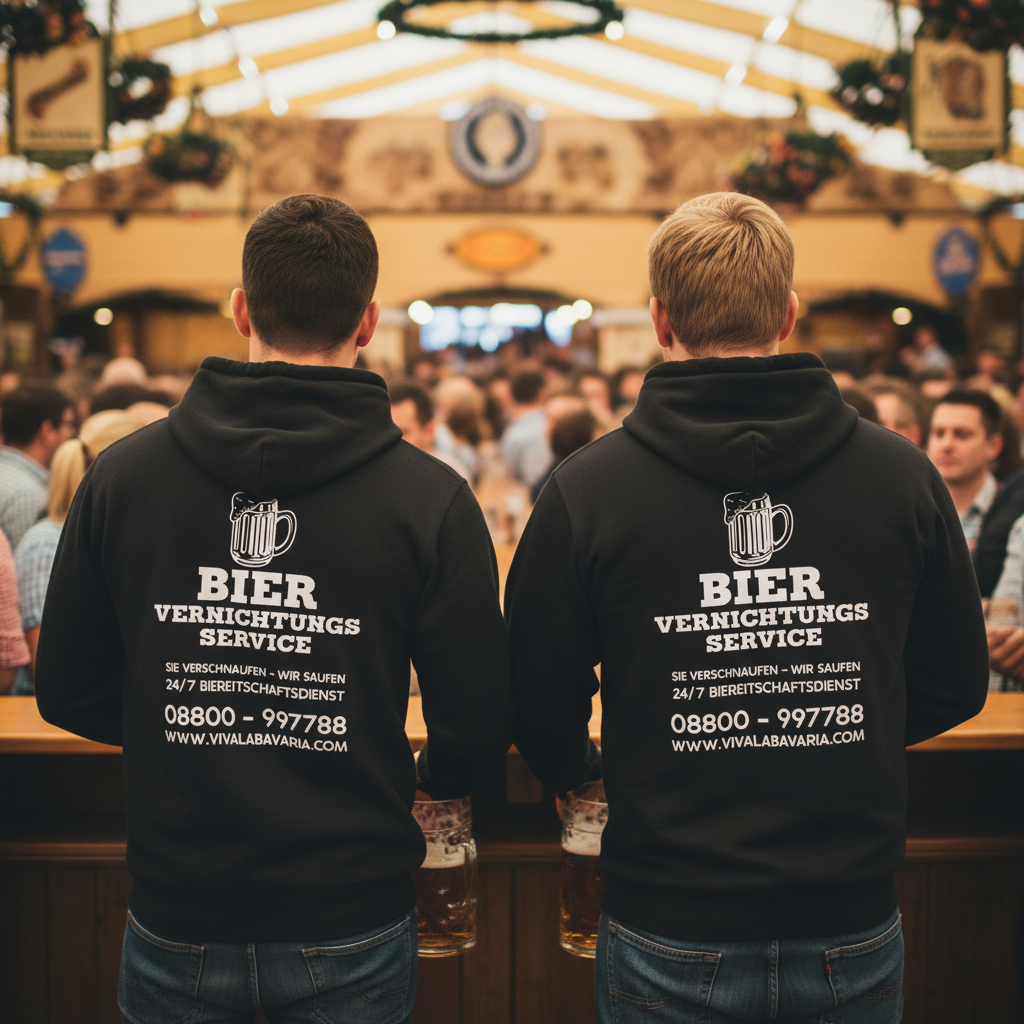 Bier vernichtungs Service - Unisex Hoodie
