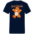 Jack Bärchi - Glücksbärchi - Herren V-Neck Shirt Navy