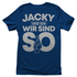 Jacky und ich wir sind so Jack Daniels - Damenshirt Royal Blue