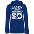 Jacky und ich wir sind so Jack Daniels - Damen Hoodie Royal