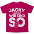 Jacky und ich wir sind so Jack Daniels - Herren Shirt Sorbet