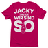 Jacky und ich wir sind so Jack Daniels - Damenshirt Sorbet