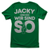 Jacky und ich wir sind so Jack Daniels - Damenshirt Kelly Green