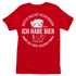 Bitte nicht schubsen ich habe Bier in der Hand - Damenshirt Red