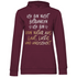 Ich bin nicht betrunken ich bin von Natur aus laut lustig und ungeschickt - Damen Hoodie Wine