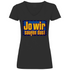 Jo wir saufen das? Bob der Baumeister - V-Neck Damenshirt Black