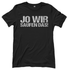 Jo wir saufen das! - Damenshirt Black