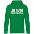 Jo wir saufen das! - Unisex Hoodie Kelly Green
