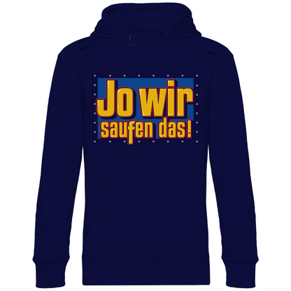 Jo wir saufen das - Bob der Baumeister - Unisex Hoodie Navy Blue