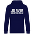 Jo wir saufen das! - Unisex Hoodie Navy Blue