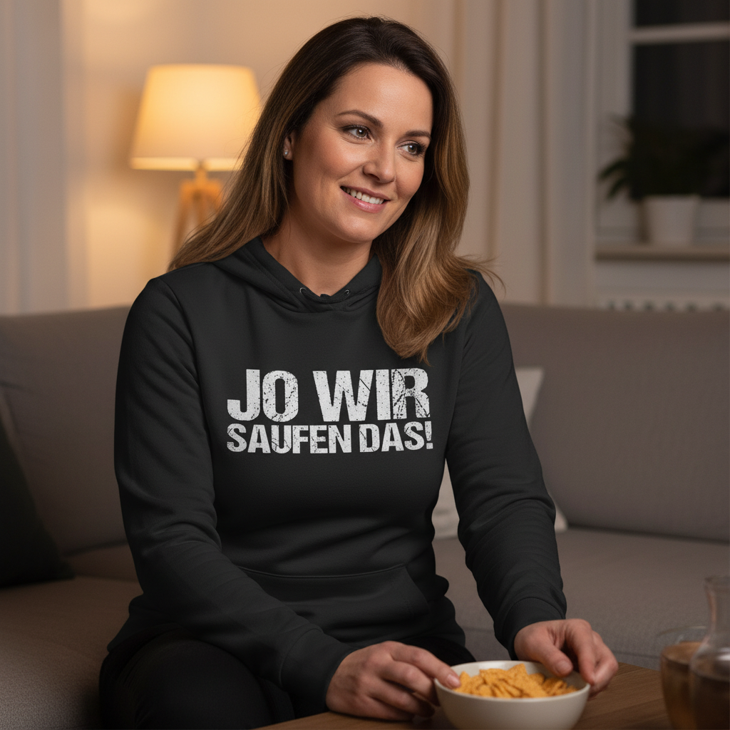 Jo wir saufen das! - Damen Hoodie