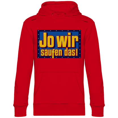 Jo wir saufen das - Bob der Baumeister - Unisex Hoodie Red