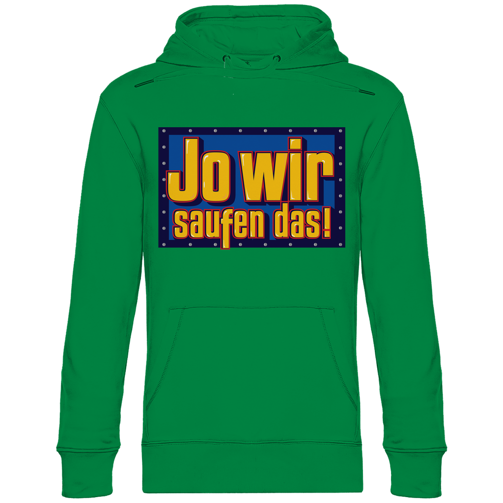 Jo wir saufen das - Bob der Baumeister - Unisex Hoodie Kelly Green