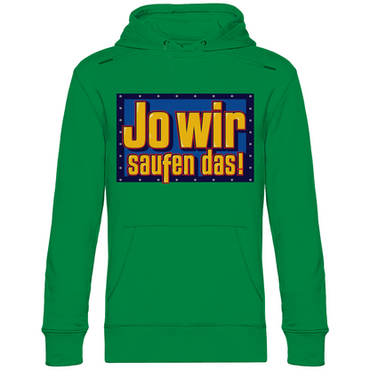 Jo wir saufen das - Bob der Baumeister - Unisex Hoodie Kelly Green
