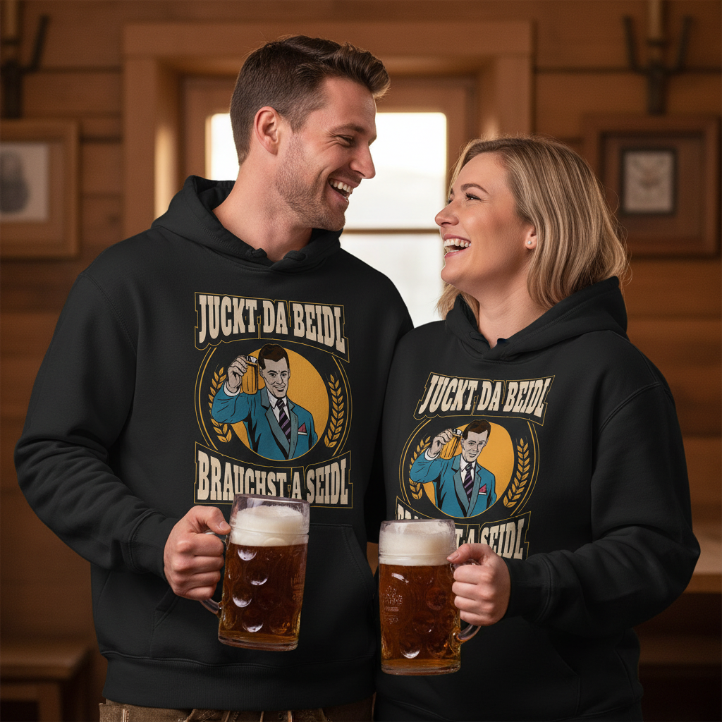Juckt da Beidl brauchst a Seidl - Unisex Hoodie