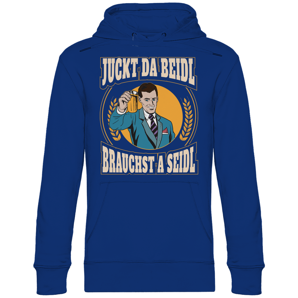 Juckt da Beidl brauchst a Seidl - Unisex Hoodie Royal