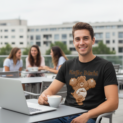 Kaffee Bärchi - Glücksbärchi - Herren Shirt