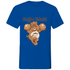 Kaffee Bärchi - Glücksbärchi - Herren V-Neck Shirt Royal Blue