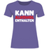 Kann Alkohol enthalten - Damenshirt Millennial Lilac