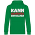 Kann Alkohol enthalten - Unisex Hoodie Kelly Green