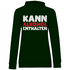 Kann Alkohol enthalten - Damen Hoodie Forest Green